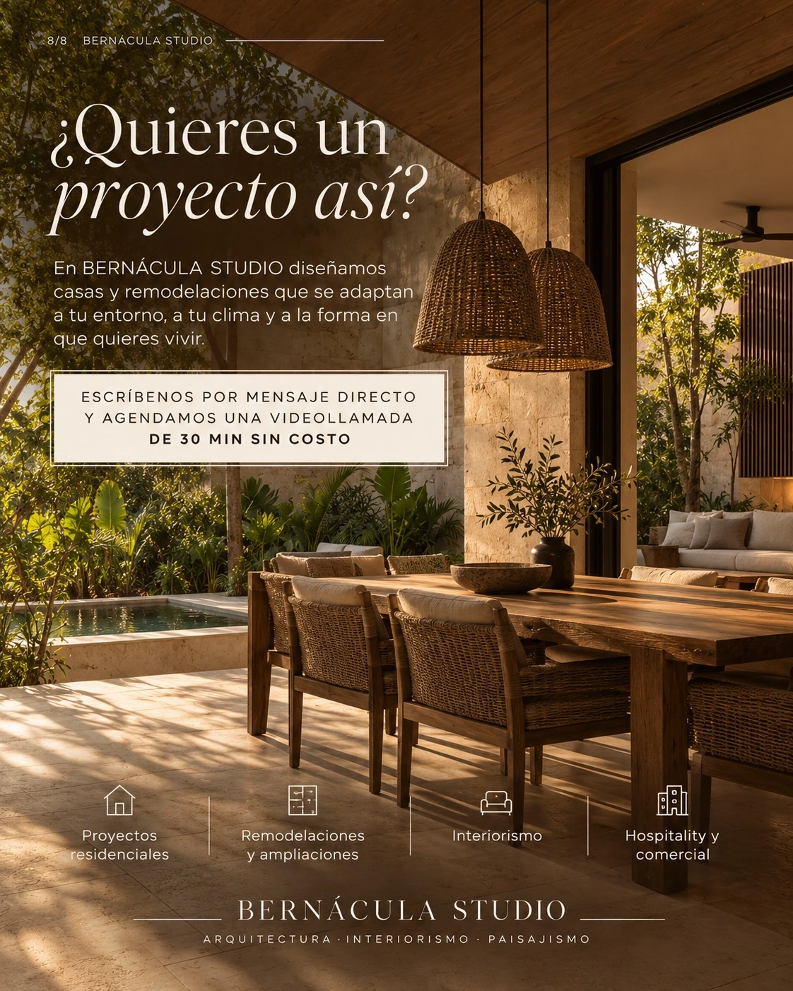 Casa Tanuz — Tu clima. Tu forma de vivir.. Del concepto a tu proyecto.